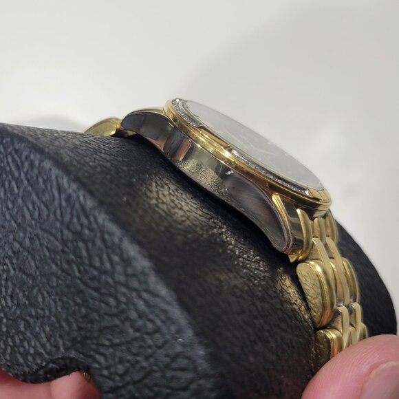 Citizen Eco Drive Mens Gold & Diamond BL8042-54E Perpetual Calendar - Picture 4 of 11